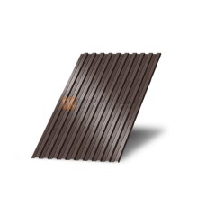 Профнастил СС10 окрашенный с нестандартной шириной 1 м толщина 0,35