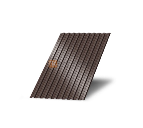 Профнастил СС10 окрашенный с нестандартной шириной 1 м толщина 0,35