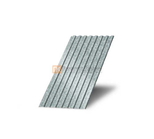Профнастил СС10 оцинкованный с нестандартной шириной 0,8 м толщина 0,35