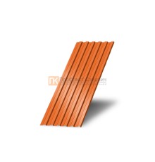 Профнастил СС10 окрашенный с нестандартной шириной 0,6 м толщина 0,6