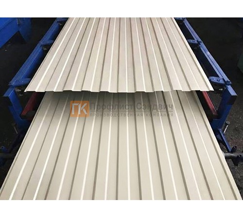 Профнастил СС10 окрашенный с нестандартной шириной 0,9 м толщина 0,4