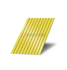 Профнастил СС10 окрашенный с нестандартной шириной 1 м толщина 0,65