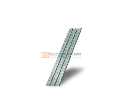 Профнастил СС10 оцинкованный с нестандартной шириной 0,3 м толщина 0,65