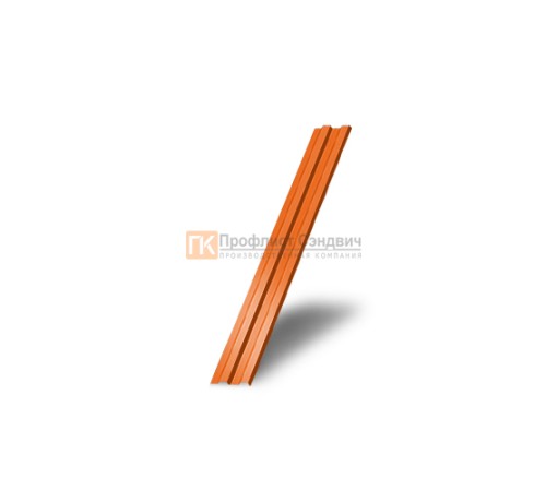 Профнастил СС10 окрашенный с нестандартной шириной 0,2 м толщина 0,6