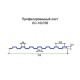 Профнастил СС10 оцинкованный с нестандартной шириной 0,7 м толщина 0,5