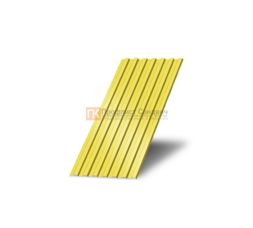 Профнастил СС10 окрашенный с нестандартной шириной 0,7 м толщина 0,65