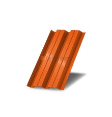 Профнастил Н60 окрашенный с нестандартной шириной 0,5 м толщина 0,45