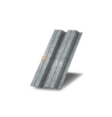 Профнастил Н60 оцинкованный с нестандартной шириной 0,4 м толщина 0,4