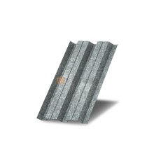 Профнастил Н60 оцинкованный с нестандартной шириной 0,5 м толщина 0,6