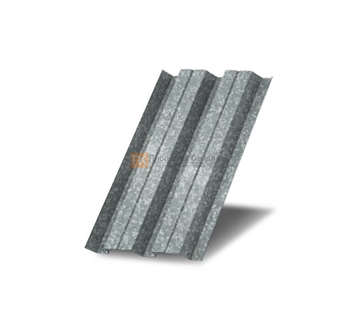 Профнастил Н60 оцинкованный с нестандартной шириной 0,5 м толщина 0,6