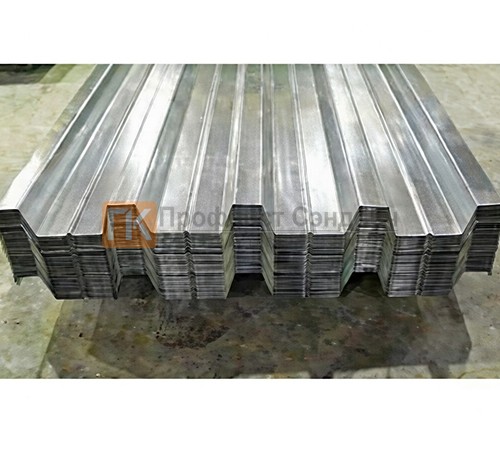 Профнастил Н60 оцинкованный с нестандартной шириной 0,4 м толщина 0,45