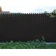 Профнастил фигурный С10 - 0,45 Окрас - Б, Drap с пленкой RAL 9005 черный.