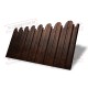 Профнастил фигурный С10 - 0,45 Окрас - А, Print Elite Cherry Wood.