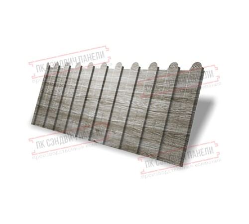 Профнастил фигурный C8 - 0,45 Print Elite Nordic Wood. Профнастил фигурный C8 - 0,45 Print Elite Nordic Wood.