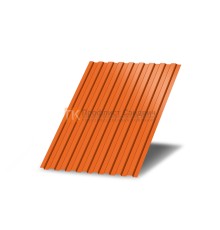 Профнастил С8 окрашенный с нестандартной шириной 1 м толщина 0,45