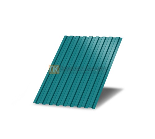 Профнастил С8 окрашенный с нестандартной шириной 1 м толщина 0,6