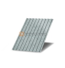 Профнастил С8 оцинкованный с нестандартной шириной 1 м толщина 0,4