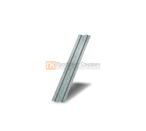 Профнастил С8 оцинкованный с нестандартной шириной 0,2 м толщина 0,5