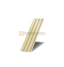 Профнастил С8 окрашенный с нестандартной шириной 0,4 м толщина 0,35