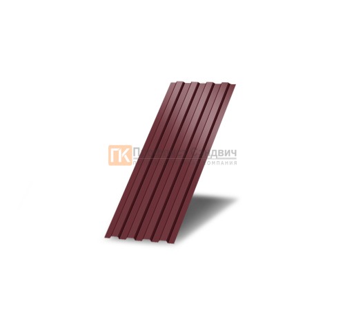 Профнастил С8 окрашенный с нестандартной шириной 0,5 м толщина 0,5