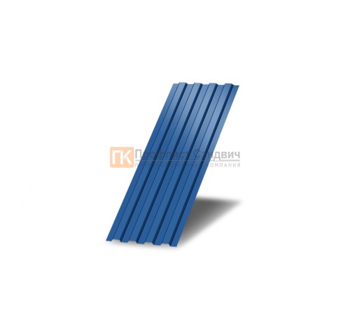 Профнастил С8 окрашенный с нестандартной шириной 0,5 м толщина 0,55