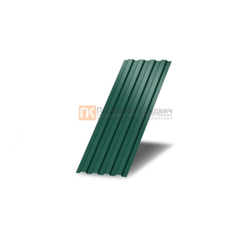 Профнастил С8 окрашенный с нестандартной шириной 0,5 м толщина 0,65
