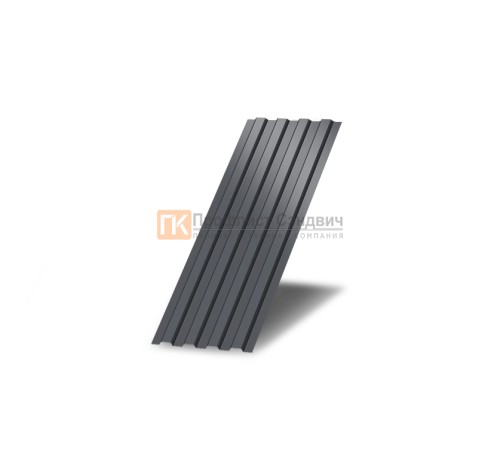 Профнастил С8 окрашенный с нестандартной шириной 0,5 м толщина 0,7