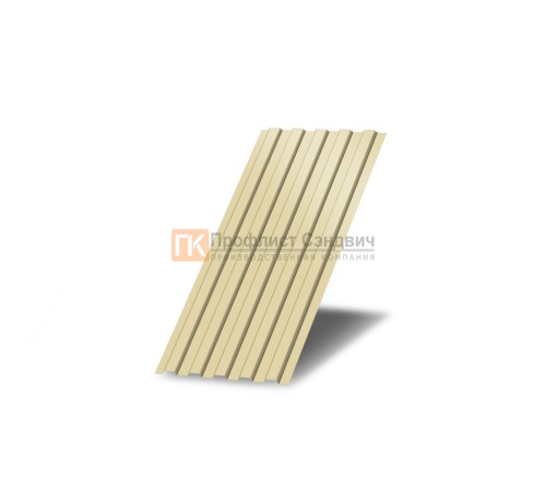 Профнастил С8 окрашенный с нестандартной шириной 0,6 м толщина 0,35