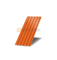 Профнастил С8 окрашенный с нестандартной шириной 0,6 м толщина 0,45