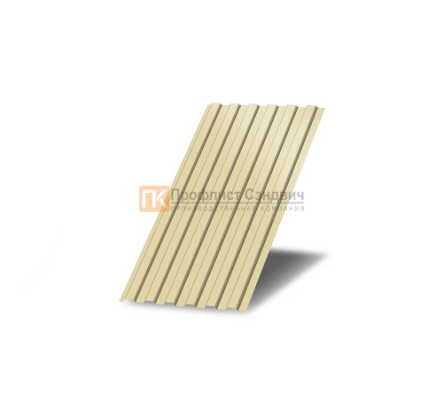 Профнастил С8 окрашенный с нестандартной шириной 0,7 м толщина 0,35