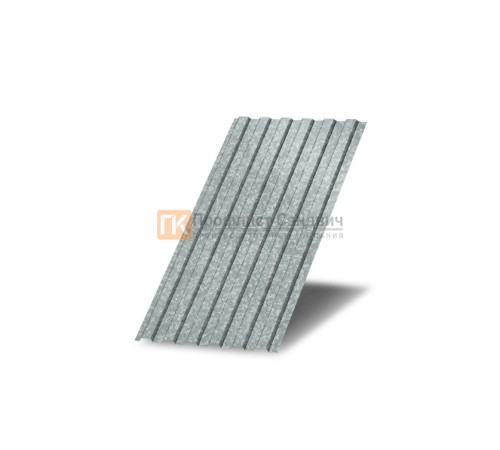 Профнастил С8 оцинкованный с нестандартной шириной 0,7 м толщина 0,5