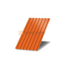 Профнастил С8 окрашенный с нестандартной шириной 0,8 м толщина 0,45