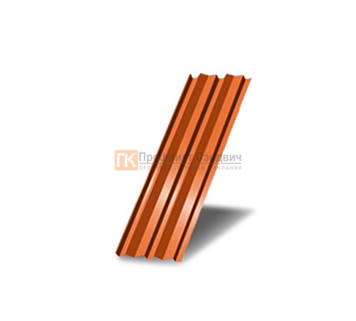 Профнастил С15 окрашенный с нестандартной шириной 0,4 м толщина 0,45