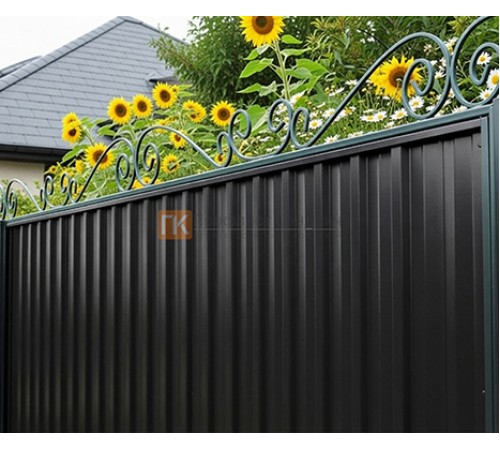 Профнастил С15 окрашенный с нестандартной шириной 1 м толщина 0,7