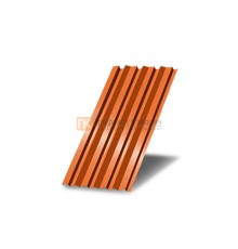 Профнастил С15 окрашенный с нестандартной шириной 0,6 м толщина 0,45