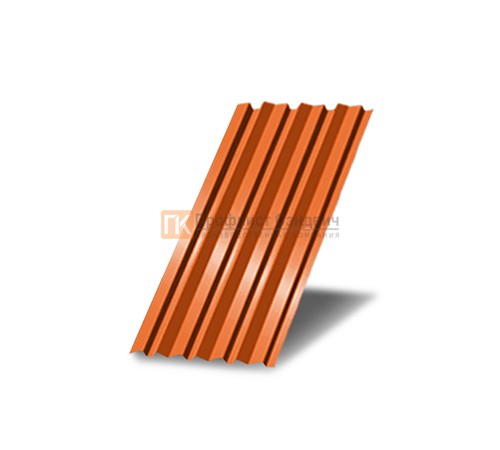 Профнастил С15 окрашенный с нестандартной шириной 0,6 м толщина 0,45