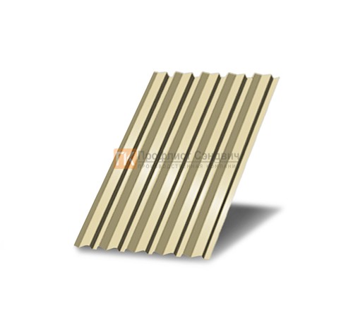 Профнастил С15 окрашенный с нестандартной шириной 0,8 м толщина 0,35