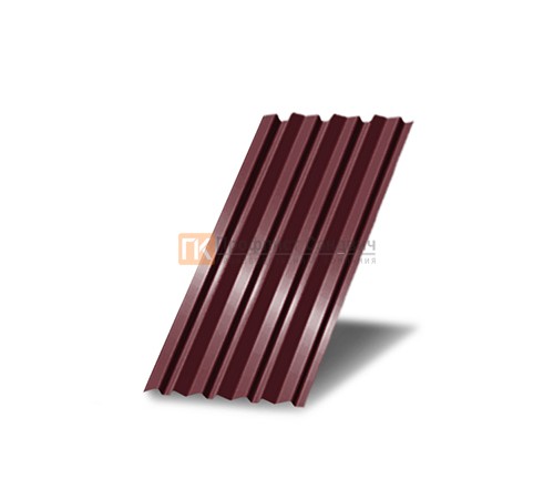 Профнастил С15 окрашенный с нестандартной шириной 0,6 м толщина 0,5