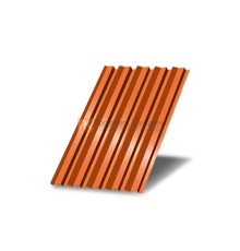 Профнастил С15 окрашенный с нестандартной шириной 0,8 м толщина 0,45