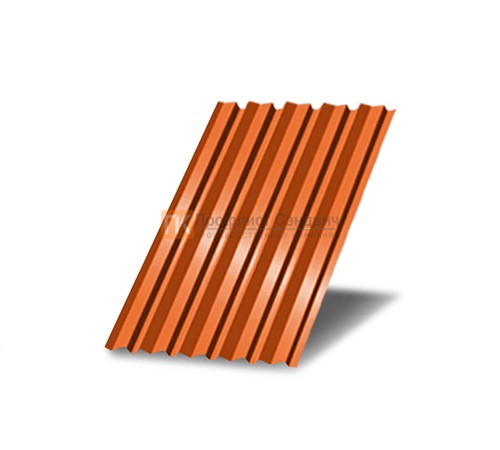 Профнастил С15 окрашенный с нестандартной шириной 0,8 м толщина 0,45