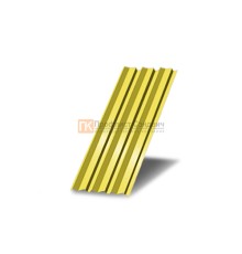 Профнастил С15 окрашенный с нестандартной шириной 0,5 м толщина 0,4