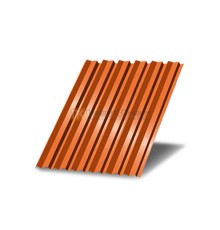 Профнастил С15 окрашенный с нестандартной шириной 1 м толщина 0,45