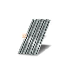 Профнастил С15 оцинкованный с нестандартной шириной 0,6 м толщина 0,55