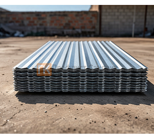 Профнастил С15 оцинкованный с нестандартной шириной 0,7 м толщина 0,35