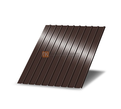 Профнастил С18 окрашенный с нестандартной шириной 1 м толщина 0,7