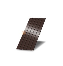 Профнастил С18 окрашенный с нестандартной шириной 0,5 м толщина 0,7