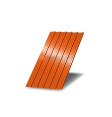 Профнастил С18 окрашенный с нестандартной шириной 0,6 м толщина 0,45