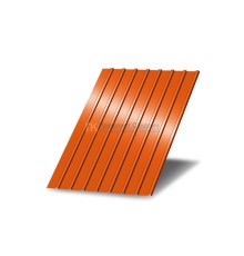 Профнастил С18 окрашенный с нестандартной шириной 0,8 м толщина 0,45