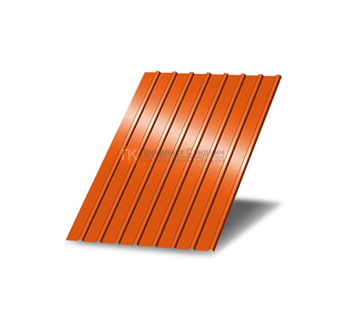 Профнастил С18 окрашенный с нестандартной шириной 0,8 м толщина 0,45