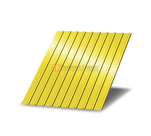 Профнастил С18 окрашенный с нестандартной шириной 1 м толщина 0,4